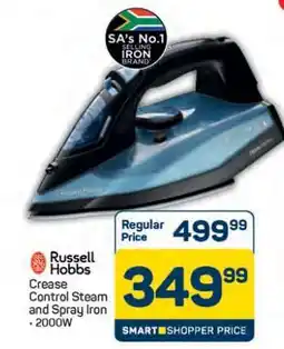 Pick n Pay Hypermarket Russell Hobbs Crease Control Steam and Spray Iron offer