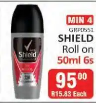 KitKat Cash and Carry SHIELD Roll on 50ml 6s offer