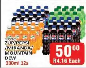 KitKat Cash and Carry 7UP/Pepsi/Miranda/Mountain Dew offer