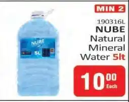 KitKat Cash and Carry NUBE Natural Mineral Water 5lt offer