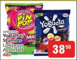 KitKat Cash and Carry Yogueta/Stumbo Lollipops Assorted offer