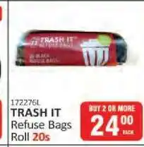 KitKat Cash and Carry TRASH IT Refuse Bags offer