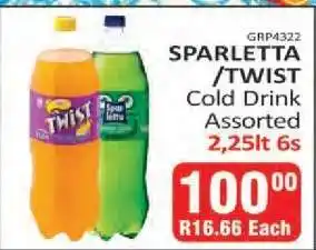 KitKat Cash and Carry SPARLETTA /TWIST Cold Drink Assorted offer