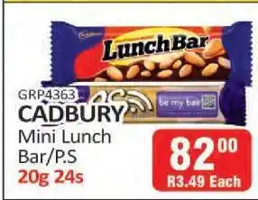 KitKat Cash and Carry CADBURY Mini Lunch Bar/P.S offer