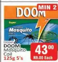 KitKat Cash and Carry DOOM Mosquito Coil 125g 5's offer