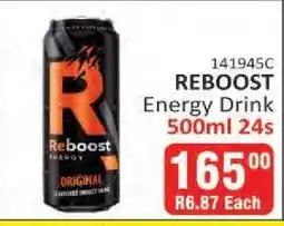 KitKat Cash and Carry Reboost Energy Drink offer