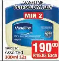 KitKat Cash and Carry VASELINE Petroleum Jelly offer