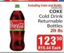 KitKat Cash and Carry COKE Cold Drink Returnable Bottles offer