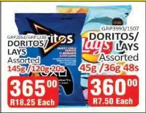 KitKat Cash and Carry DORITOS/LAYS Assorted offer