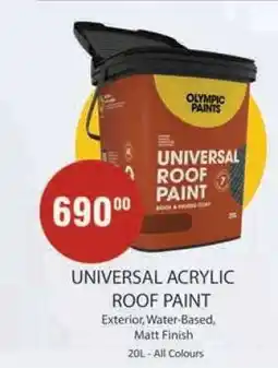 KitKat Cash and Carry UNIVERSAL Acrylic Roof Paint offer