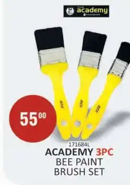 KitKat Cash and Carry ACADEMY 3pc Bee Paint Brush Set offer