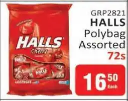 KitKat Cash and Carry HALLS Polybag Assorted 72s offer