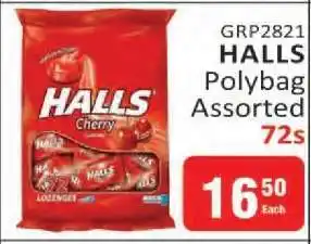 KitKat Cash and Carry HALLS Polybag Assorted 72s offer