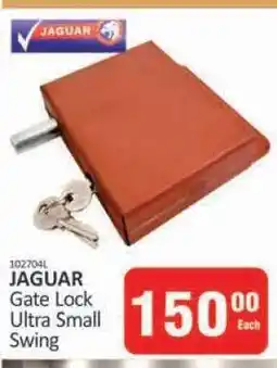 KitKat Cash and Carry JAGUAR Gate Lock Ultra Small Swing offer
