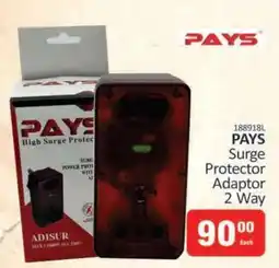 KitKat Cash and Carry PAYS Surge Protector Adaptor 2 Way offer