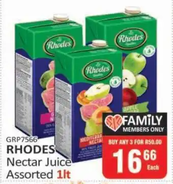 KitKat Cash and Carry RHODES Nectar Juice Assorted 1lt offer