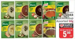 KitKat Cash and Carry Knorr Packet Soup Assorted-50g offer