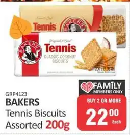 KitKat Cash and Carry Bakers Tennis Biscuits Assorted 200g offer