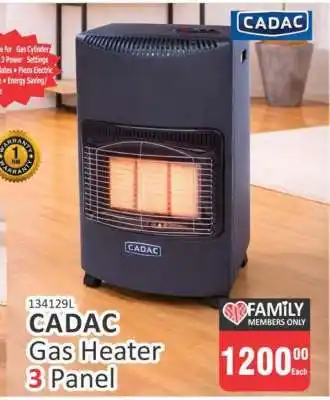 CADAC Gas Heater 3 Panel