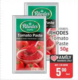 KitKat Cash and Carry Rhodes Tomato Paste 50g offer
