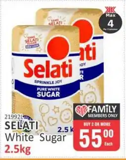 KitKat Cash and Carry Selati White Sugar-2.5Kg offer