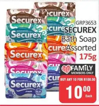 KitKat Cash and Carry SECUREX Bath Soap Assorted offer