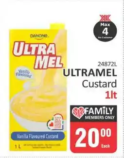 KitKat Cash and Carry ULTRAMEL Custard 1lt offer