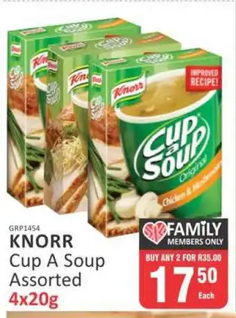 KitKat Cash and Carry KNORR Cup-A-Soup Assorted offer