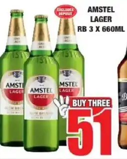 Boxer Liquors Amstel lager rb offer