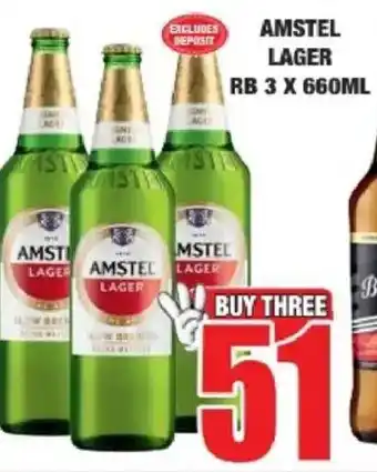 Boxer Liquors Amstel lager rb offer