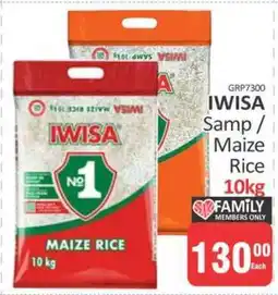 KitKat Cash and Carry IWISA Samp / Maize Rice 10kg offer