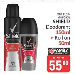 KitKat Cash and Carry SHIELD Deodorant 150ml + Roll on 50ml offer