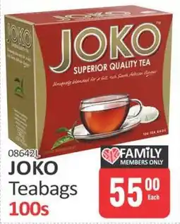 KitKat Cash and Carry JOKO Teabags 100s offer