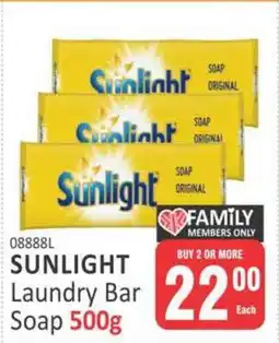 KitKat Cash and Carry Sunlight Laundry Bar Soap 500g offer