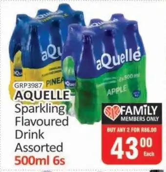 KitKat Cash and Carry AQUELLE Sparkling Flavoured Drink Assorted offer