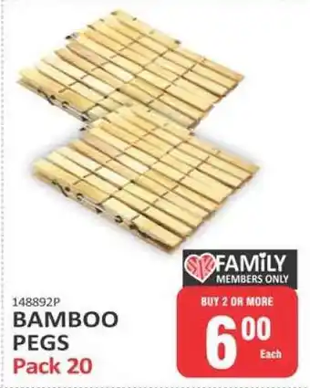 KitKat Cash and Carry BAMBOO Pegs Pack 20 offer