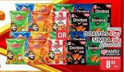 KitKat Cash and Carry DORITOS 45g / SIMBA 36g Assorted offer