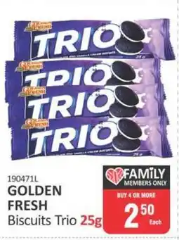 KitKat Cash and Carry GOLDEN FRESH Biscuits Trio 25g offer
