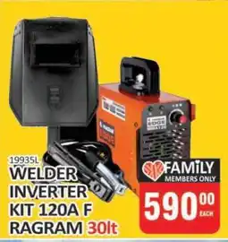 KitKat Cash and Carry Welder Inverter Kit 120A F Ragram offer