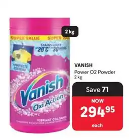 Makro VANISH Power O2 Powder 2 kg offer