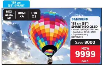 Makro Samsung 139 cm (55) Smart Neo QLED offer