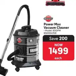Makro Power Max Vacuum Cleaner offer