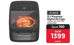 Makro Eiger 12 L Perpetua Digital Air Fryer offer
