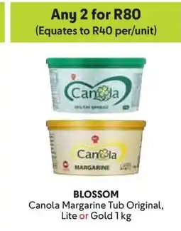 Makro BLOSSOM Canola Margarine Tub offer