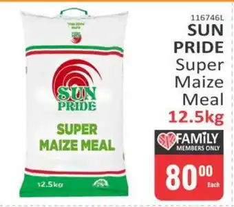 KitKat Cash and Carry SUN PRIDE Super Maize Meal 12.5kg offer