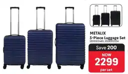 Makro METALIX 3-Piece Luggage Set offer