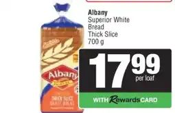 Spar Albany Superior White Bread offer