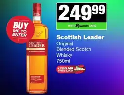 Spar Tops Scottish Leader offer