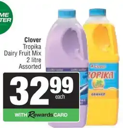 Spar Clover Tropika Dairy Fruit Mix offer