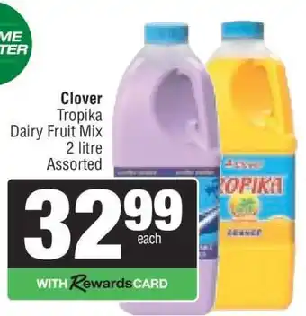 Spar Clover Tropika Dairy Fruit Mix offer